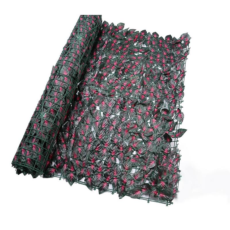 Artificial Ivy Fence Privacy Fence Green Plants Leaf Privacy Garden Green Dill Balcony Fence Backyard Decorative Plant Wall