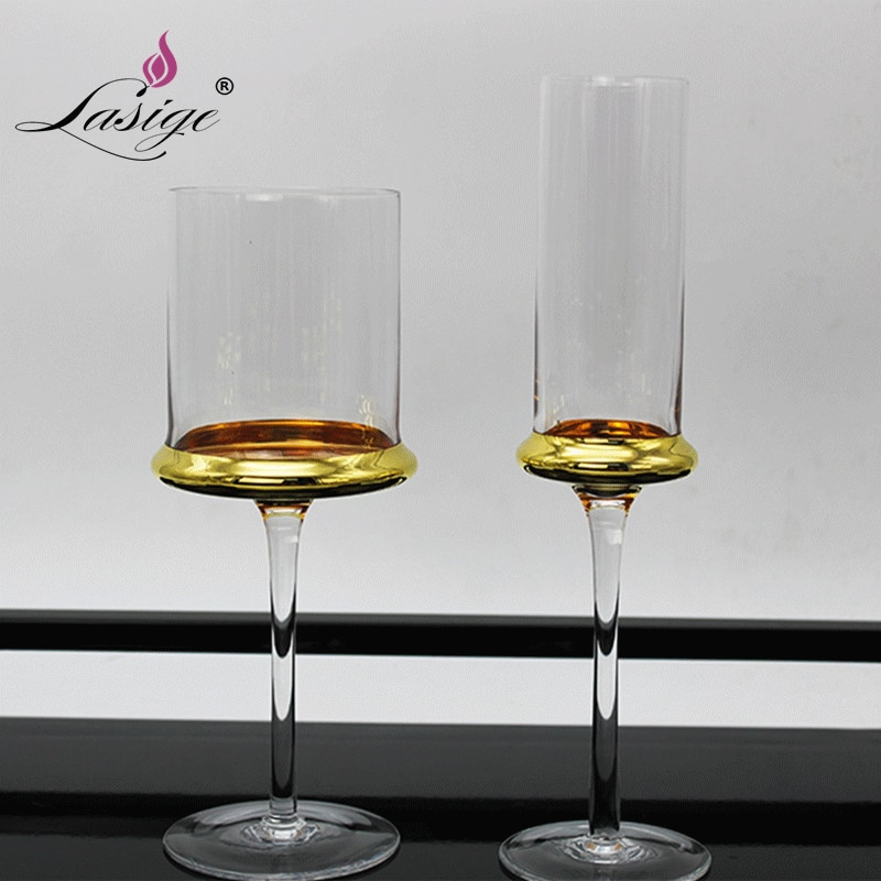 200-300ml europæiske håndmalede guld champagnekop rødvinkop møbler hjem model værelse tilbehør hjem champagne vinglas