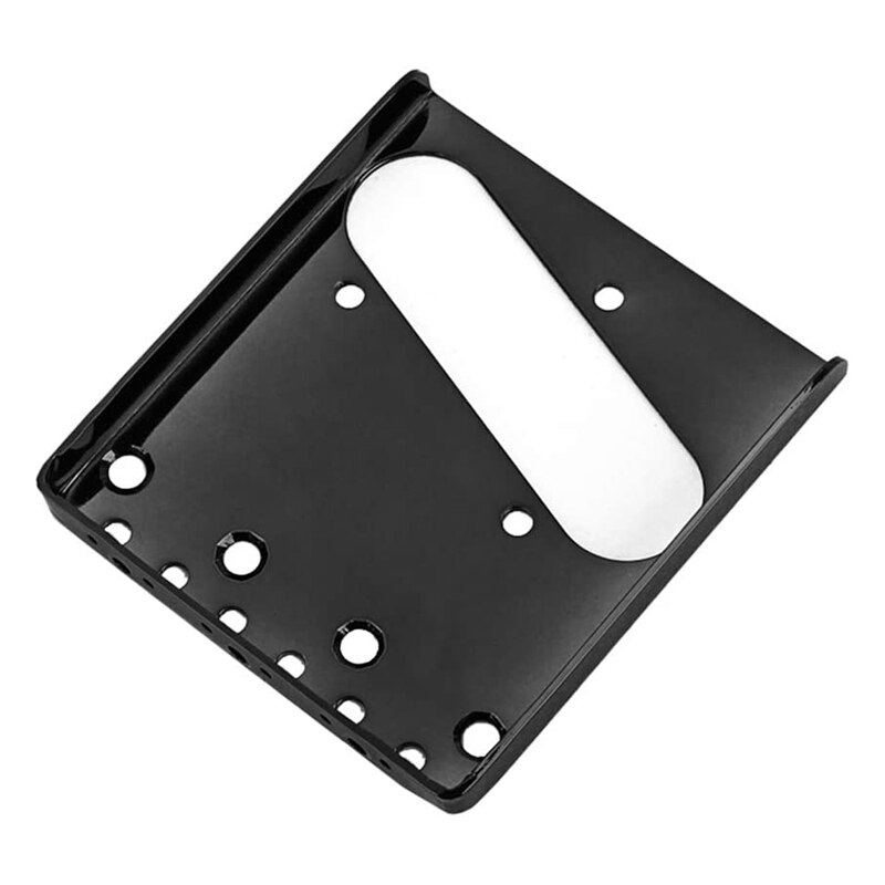 Top Loader Guitar Bridge Plate for Fender Telecaster Electric Guitar Pickup Replacement Parts Accessories (Black)85.5mm