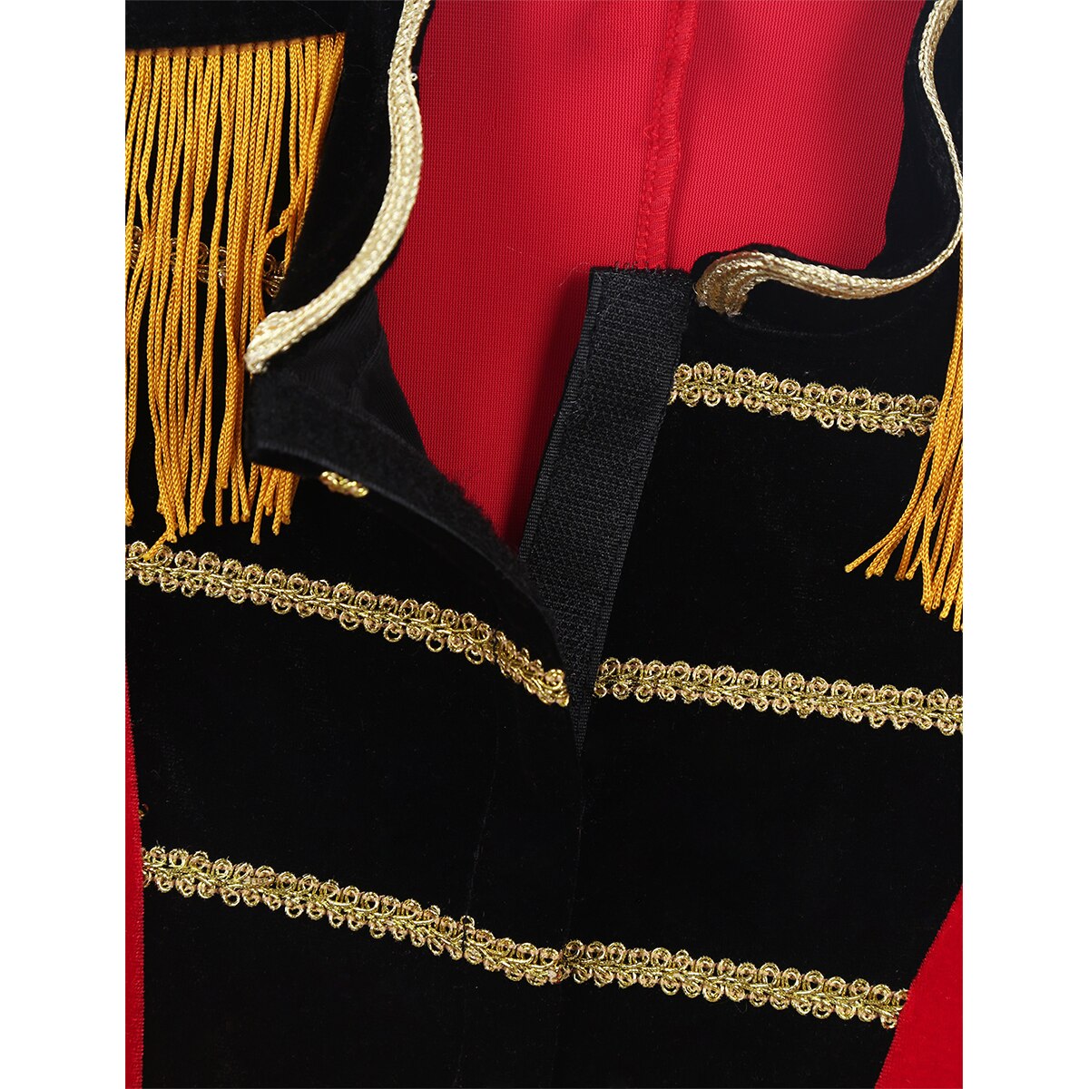 Costume da circo per bambini ragazzi giacca Ringmaster maniche lunghe colletto alla coreana giacca per bambini Halloween Cosplay Party Dress Up