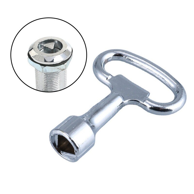 Llave Universal multifunción, llave de Metro, trenes, cerradura de puerta de ascensor, llaves de gabinete eléctricas para cerradura de Panel Triangular #, 1 ud.
