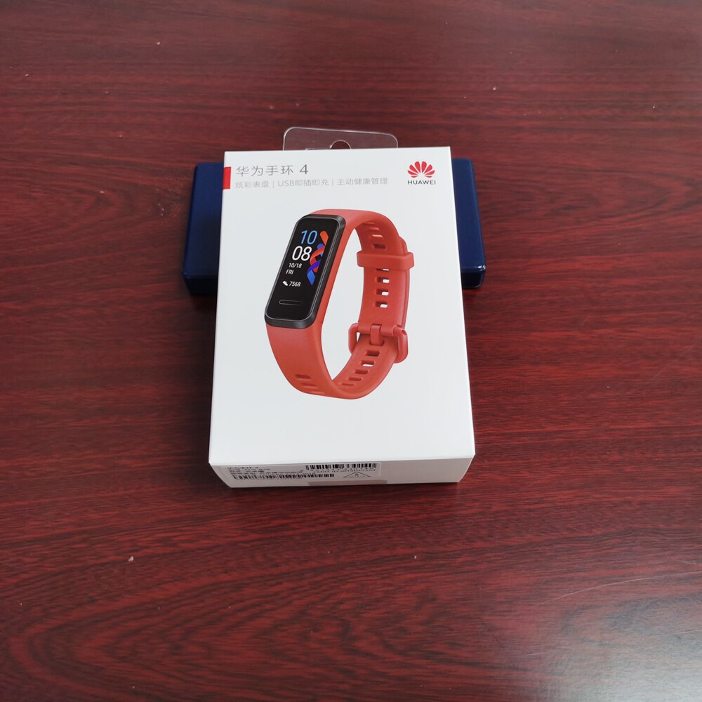 Huawei Band 4 Smart Bracelet Heart Rate Sleep Monitor USB plug Charge 5ATM Waterproof Smart Watch Long Standby