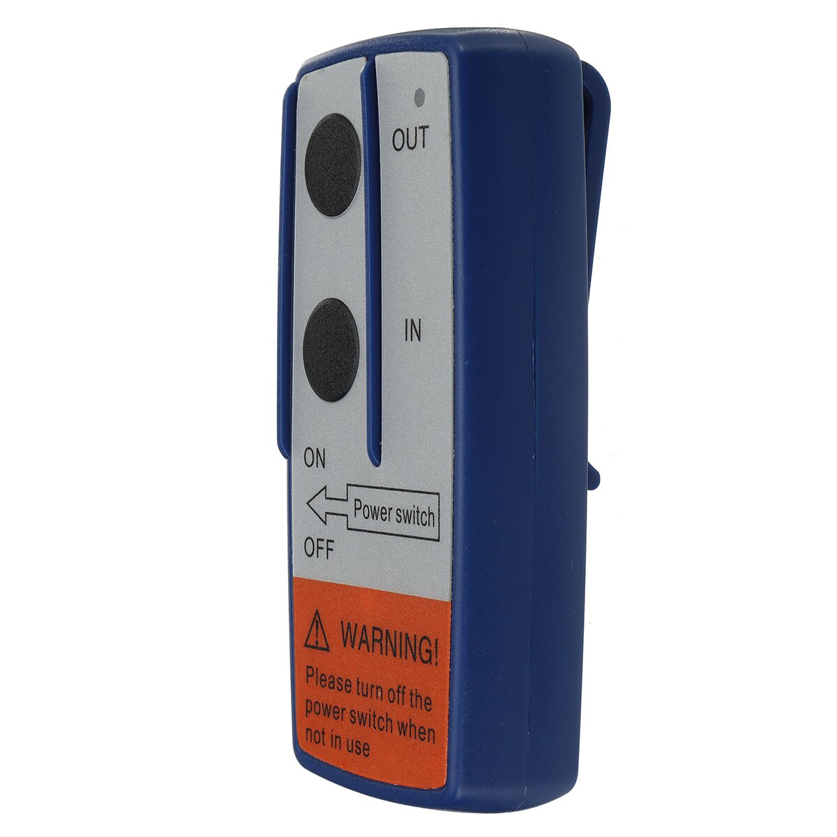 24V 98 feet/ 30 m Universal Car Wireless Winch Crane Remote Control Controller With Twin Handset Remote Range blue color