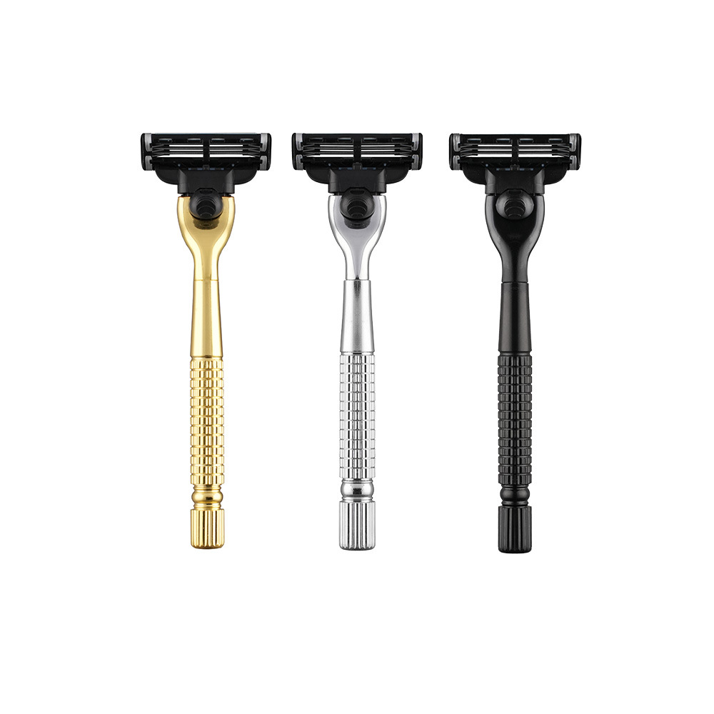 Men 's Manual Razor Handles for Mach 3 Razor Bl... – Grandado