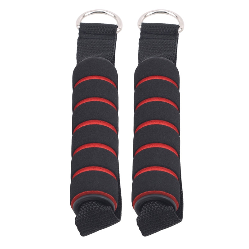 Cable de cuerda de tríceps para entrenamiento de gimnasia, barra de mango, banda de entrenamiento de gimnasia, anillo de resorte en D, cuerda de tracción, barra de Cable, cuerda elástica, 1 ud.