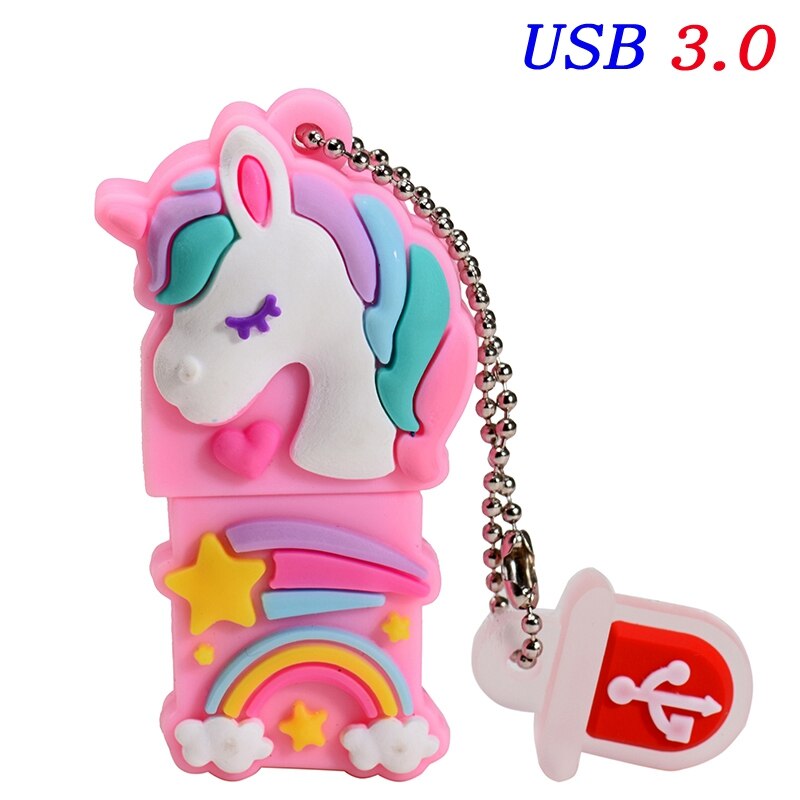 JASTER Cartoon nowy jednorożec Pen Drive 16GB 8GB 64GB 32GB 128GB pamięć usb Pendrive Pendrive u dysk moda prezent