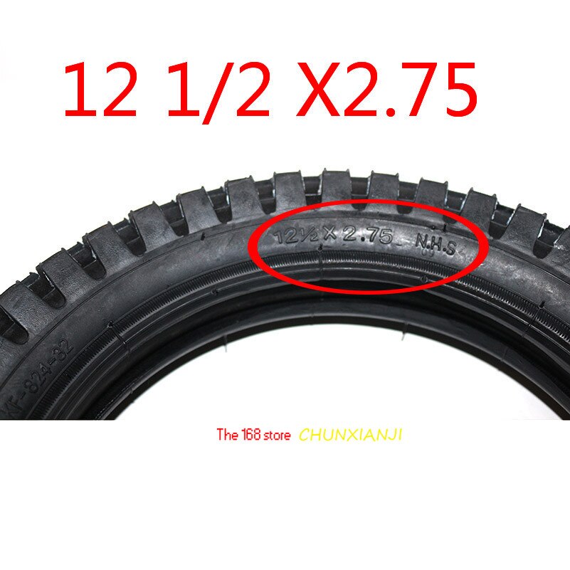 Pneu de bonne 12 1/2X2.75 12.5X2.75 ou chambre à air pour Mini moto 49cc, Dirt Bike, MX350 MX400 Scooter