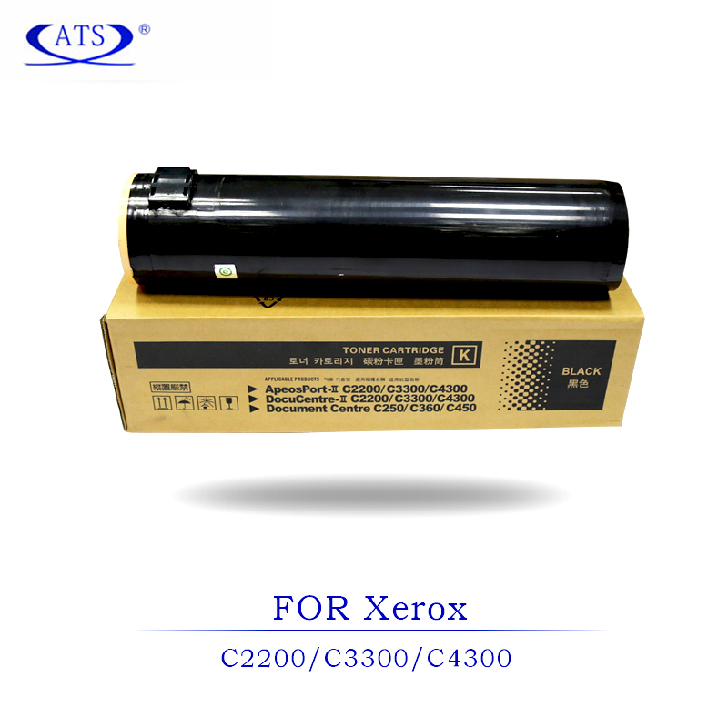 1PC CMY330g BK430g Toner Cartridge powder For Xerox DocuCentre-II C2200 C3300 C4300 C250 C360 C450 Compatible Copier Spare Parts