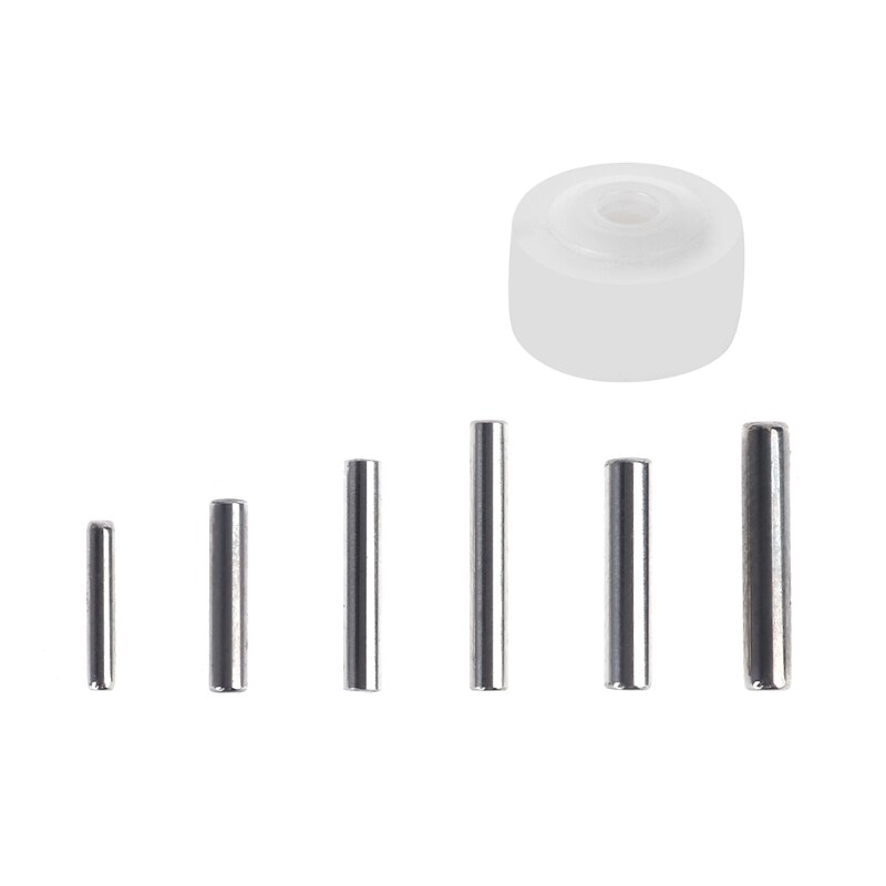 5 sztuk kaseta Radio Roller Metal Axle Pack magnetofon kaseta ciśnieniowa koło pasowe Player