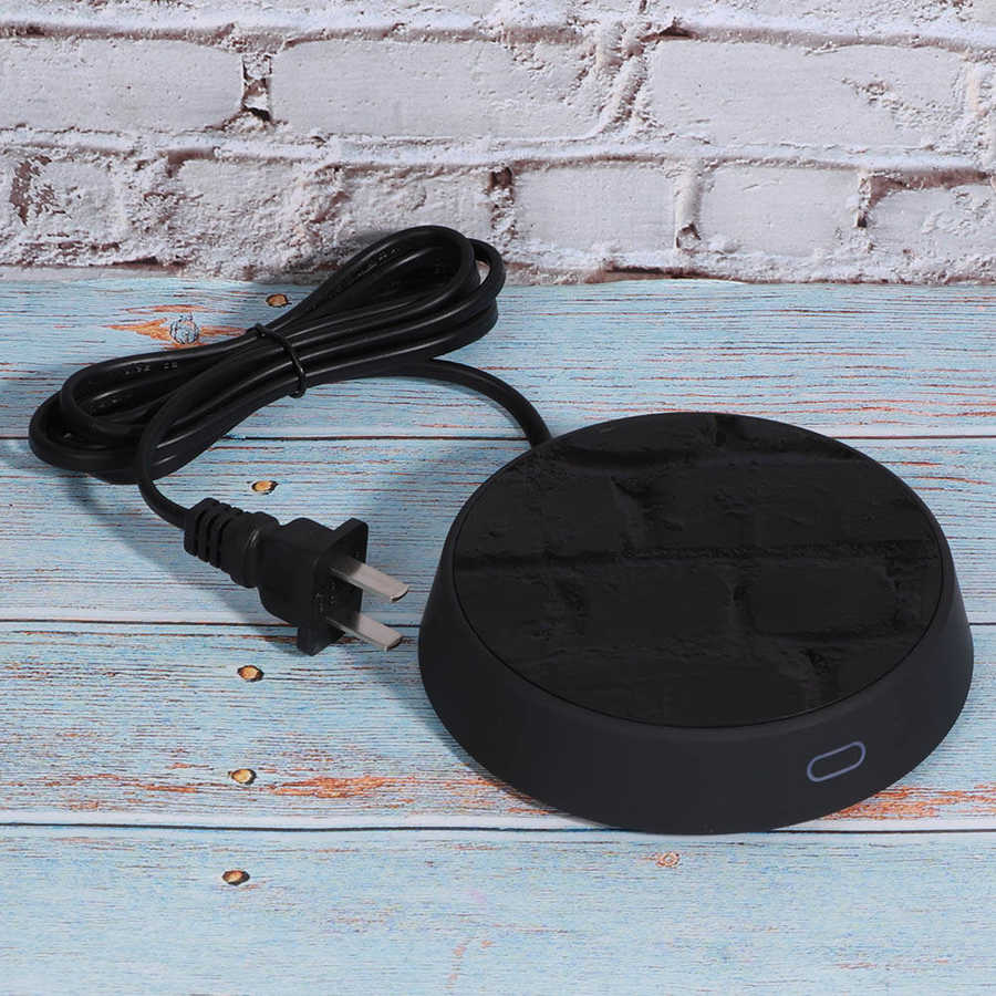 USB Cup Mok Warmer, USB Cup Heater met Auto Shut Off Elektrische Coaster Warmer Drank Heater voor Thuisgebruik Kantoor, Oranje