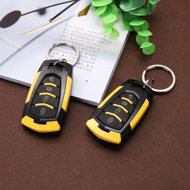 Universal Alarm Systems Car Remote Central Kit Door Lock Locking Vehicle Keyless Entry System With Remote Controllers