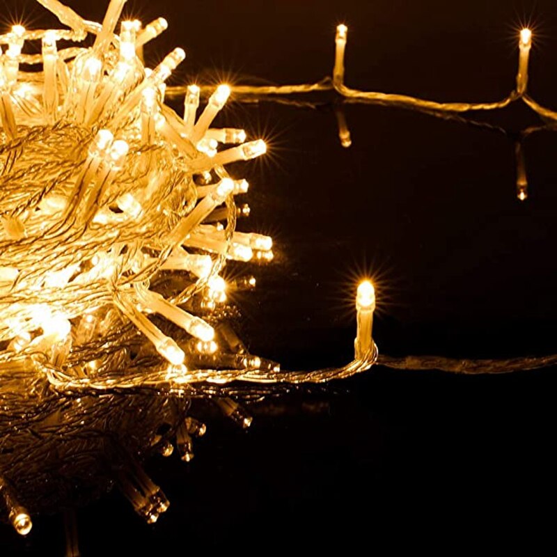 Outdoor Christmas Lights 10M 20M 30M 50M 100M LED String Lights Fairy Decoration Lights For Wedding Party Tree Garland