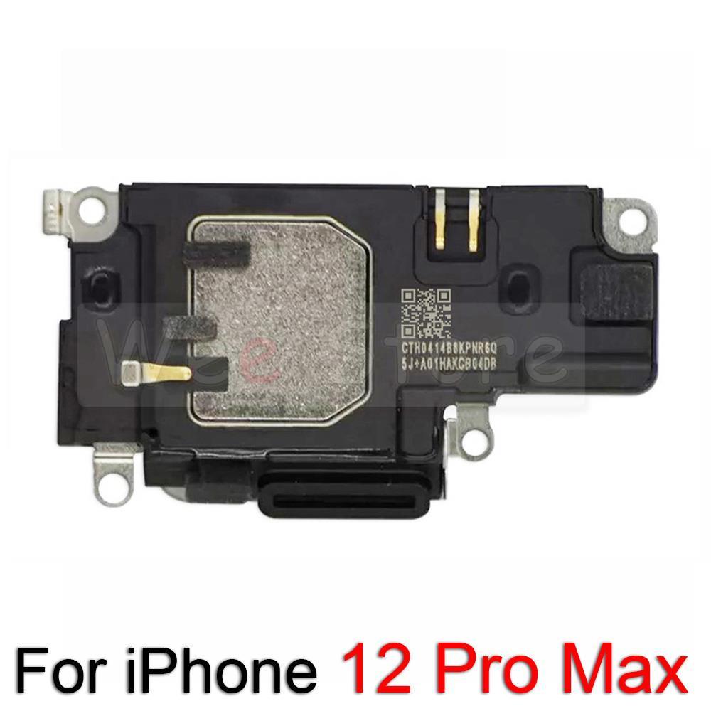 Oryginalny dolny głośnik dla iPhone 12 11 Pro X XR Xs Max 7 8 Plus mini SE2 głośnik telefon dźwięk brzęczyk Ringer Flex Cable: For iPhone 12Pro Max