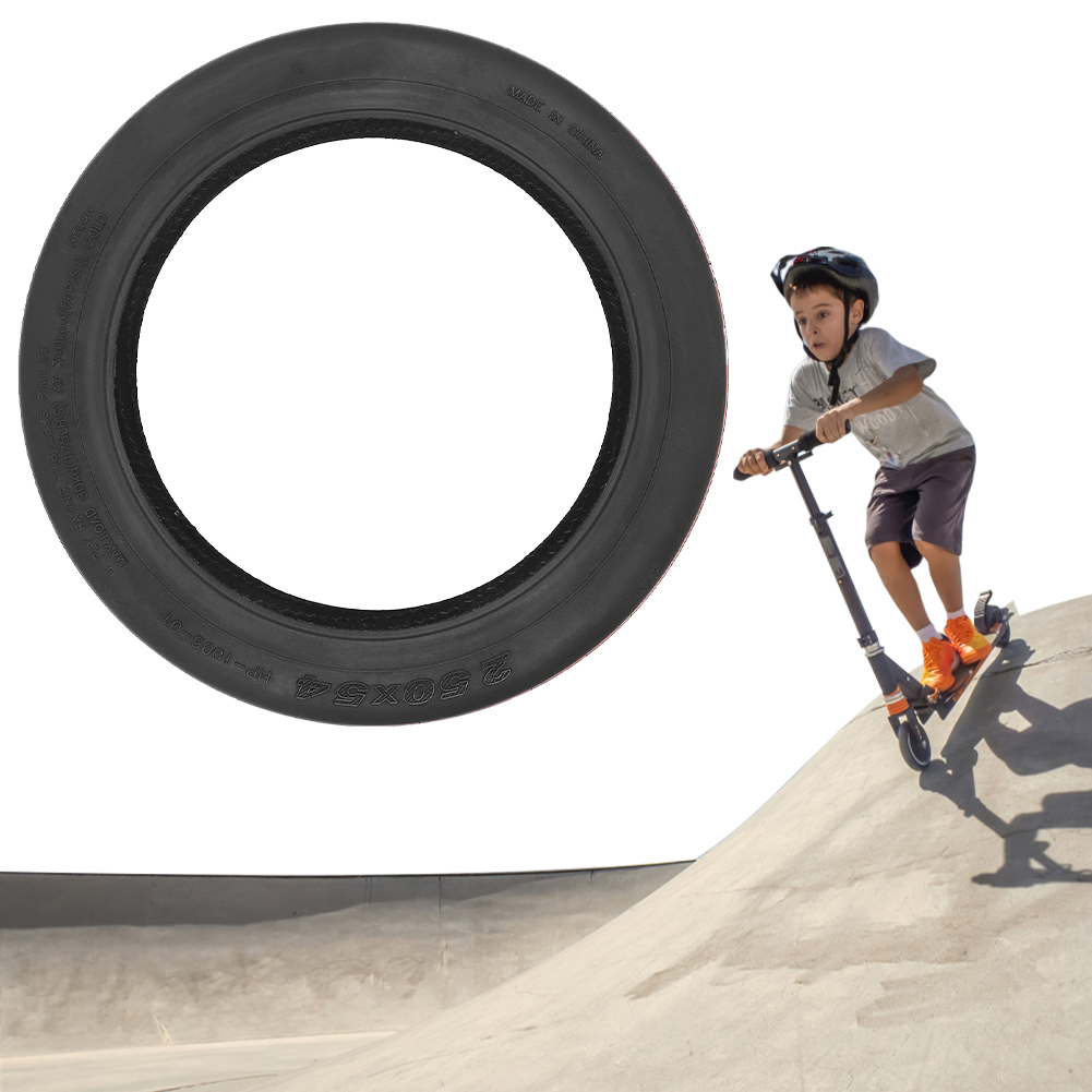 10 Zoll 250x54 Elektroroller-Reifen, verschleißfester Roller-Vakuumreifen, rutschfestes Roller-Ersatzrad für Elektroroller