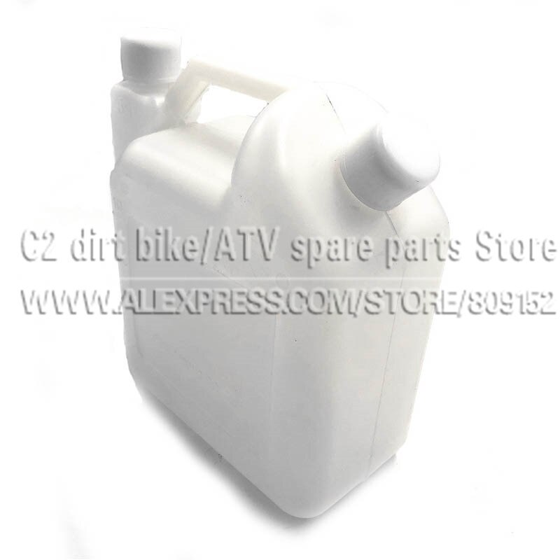 2-Stroke Fuel Petrol Oil Mixing Bottle 25:1/50:1 Chainsaw Strimmer 1L for Pocket Bike, Mini Dirt Bike, ATV, Quad