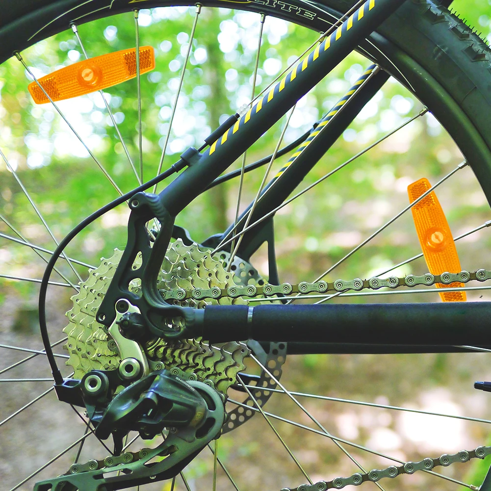 1-12 Stück Fahrradsp eichen reflektoren MTB Rennrad warnen speiche Sicherheits reflektor leuchten Fahrrad Rad Felgen leuchten Fahrrad zubehör