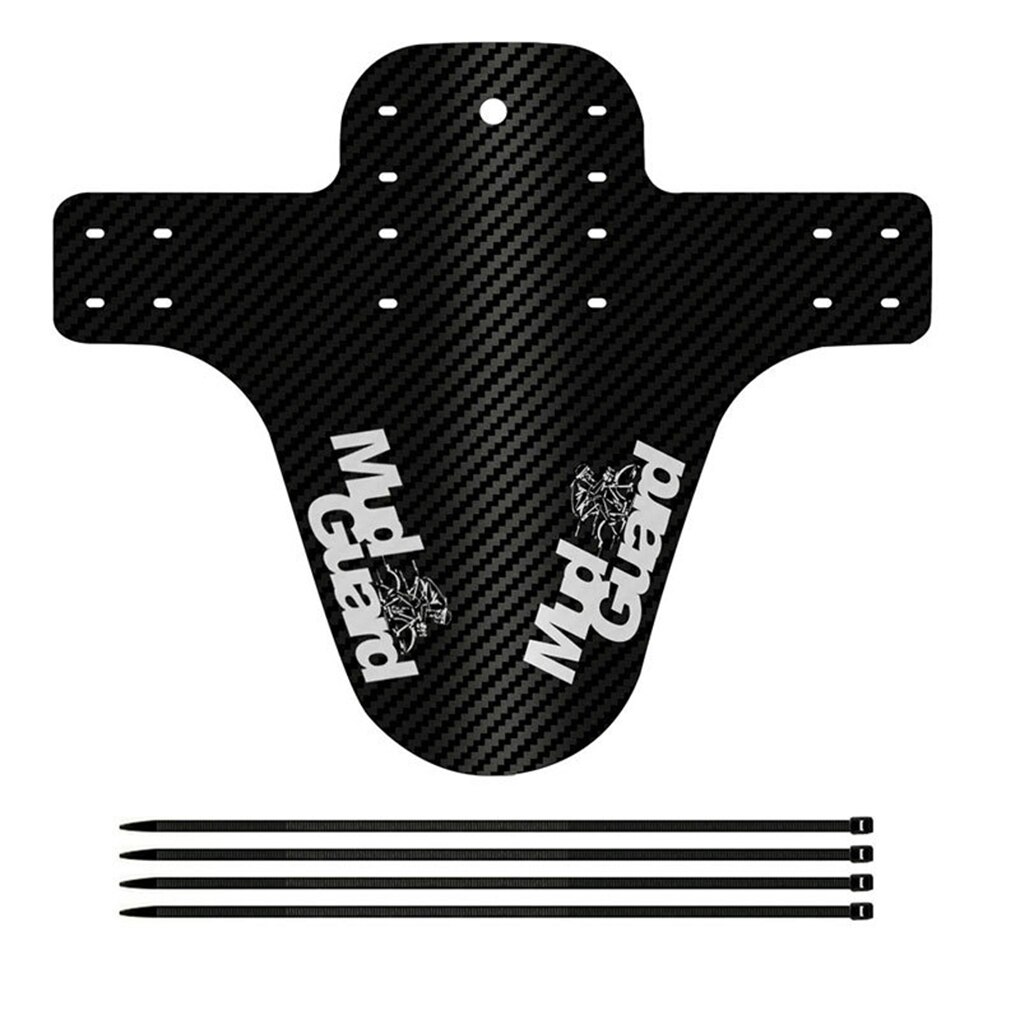 Fiets spatborden voor-/achterwiel spatborden carbon spatborden mtb mountainbike racefiets reparatieset accessoires: 1 260 x 220mm