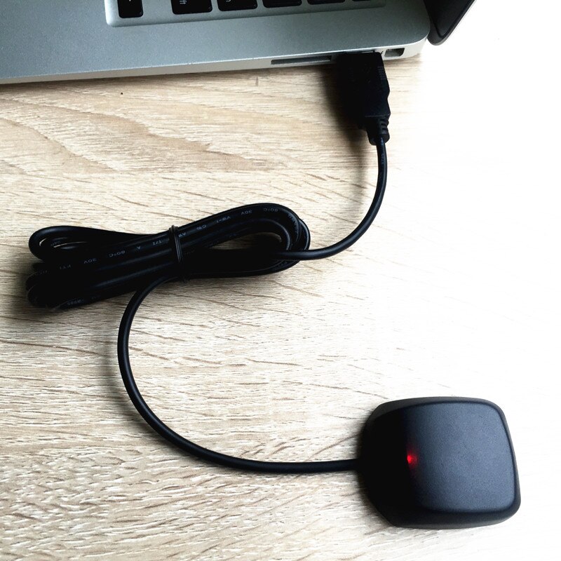 Utilizado para la adquisición de datos, navegación del ordenador portátil STOTON GPS receptor USB Módulo de ratón G antena