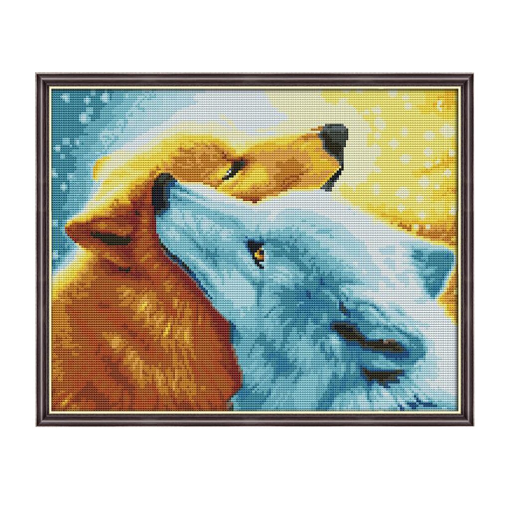 Cross Stitch Kits Dimensions 11 14 Counted Stamped for Kids Art Works