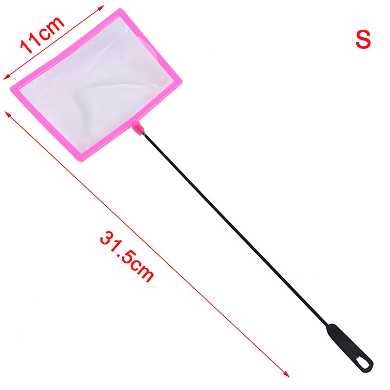 Praktisch schepnet in maat s/m/l voor vissen, schepnet voor aquarium, visvangstaccessoires: A