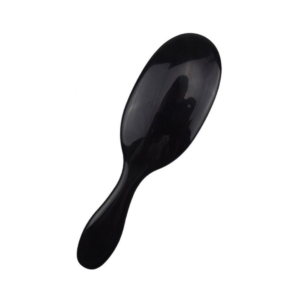 Black Hair Brush Oval Boar Bristle Nylon Hair Comb Anti-static Hair Scalp Massager Comb Hairbrush Salon Hair Brush Styling Tool