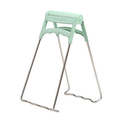 Stainless Steel Take Bowl Clip Anti-Scalding Clip Multi-Function Catch Plate Kitchen Non-Slip Tray Lift Dish Clamp: Green