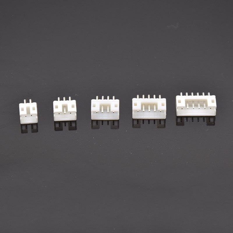 50 pcs/Lot PH2.0 broches connecteur d'en-tête 2P 3P 4P 5P 6Pin 2mm pas pour PCB jst broches droites