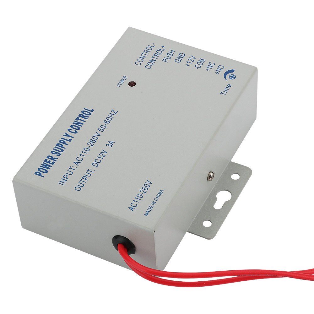 AC 110-240 v IN DC 12 v 3A Voeding Voor Deur Toegangscontrole Wereldwijd Voltage