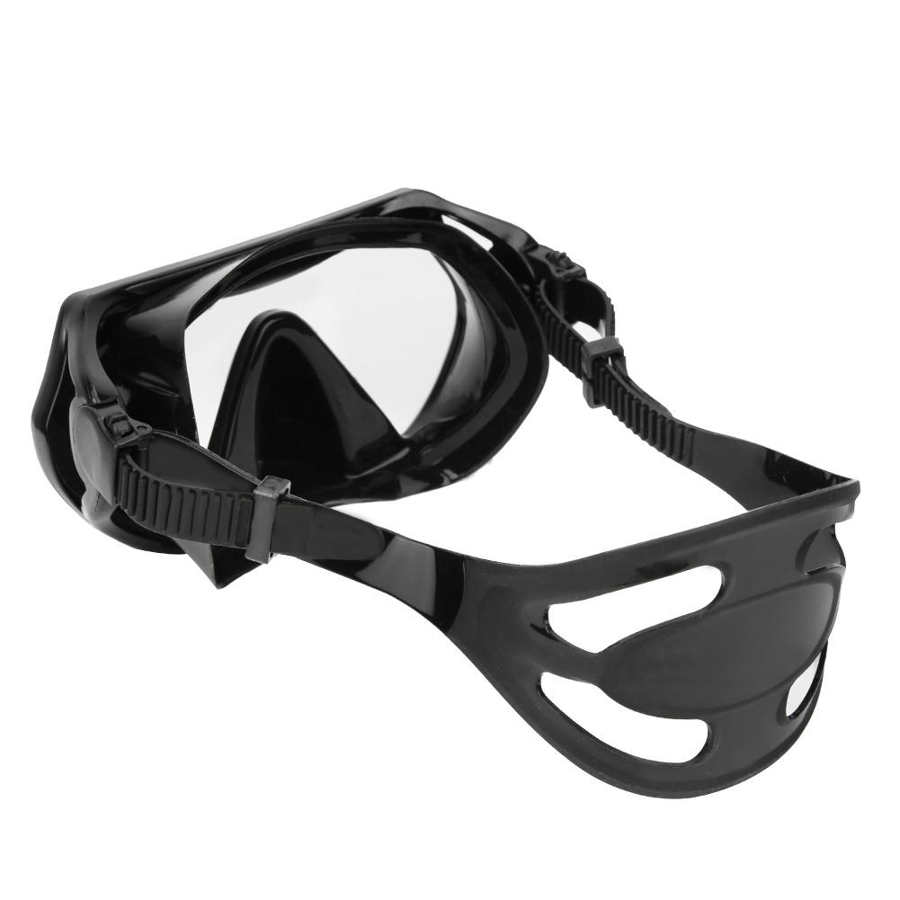 Outdoor Adult Diving Snorkeling Scuba Mask Tempered Glasses Lens Broad View Swimming Googles Safety Goggles Diving Mask