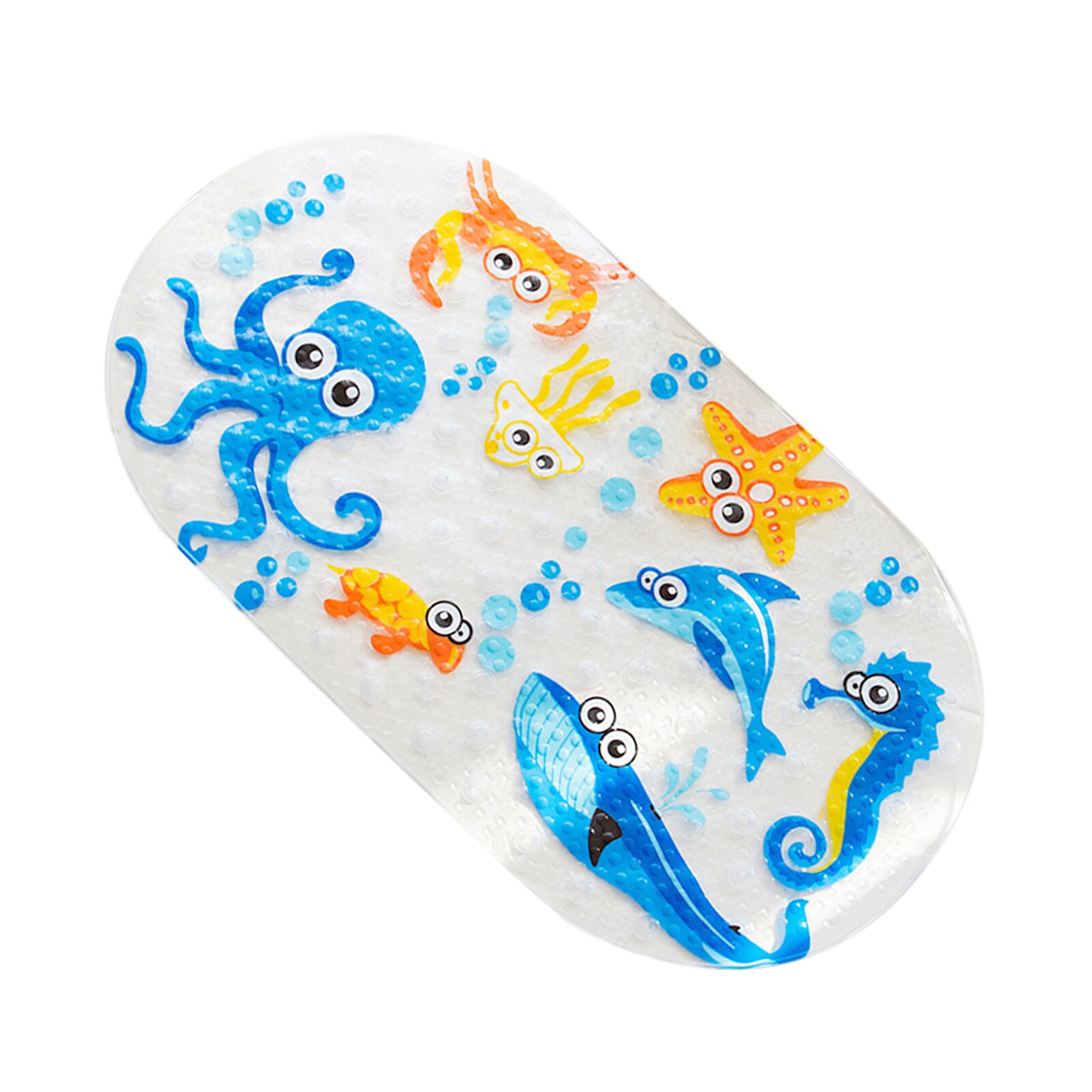 Antislip Tapijt Diepzeevis Badkamer Antislipmat Badkamer Vloermat Bad Kinderen Cartoon badmat Met Zuignap: Default Title