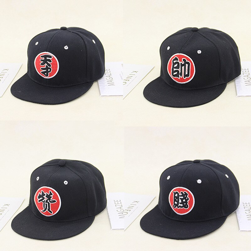 Novelty Snapback Caps Chinese Karakters Borduren P... Grandado