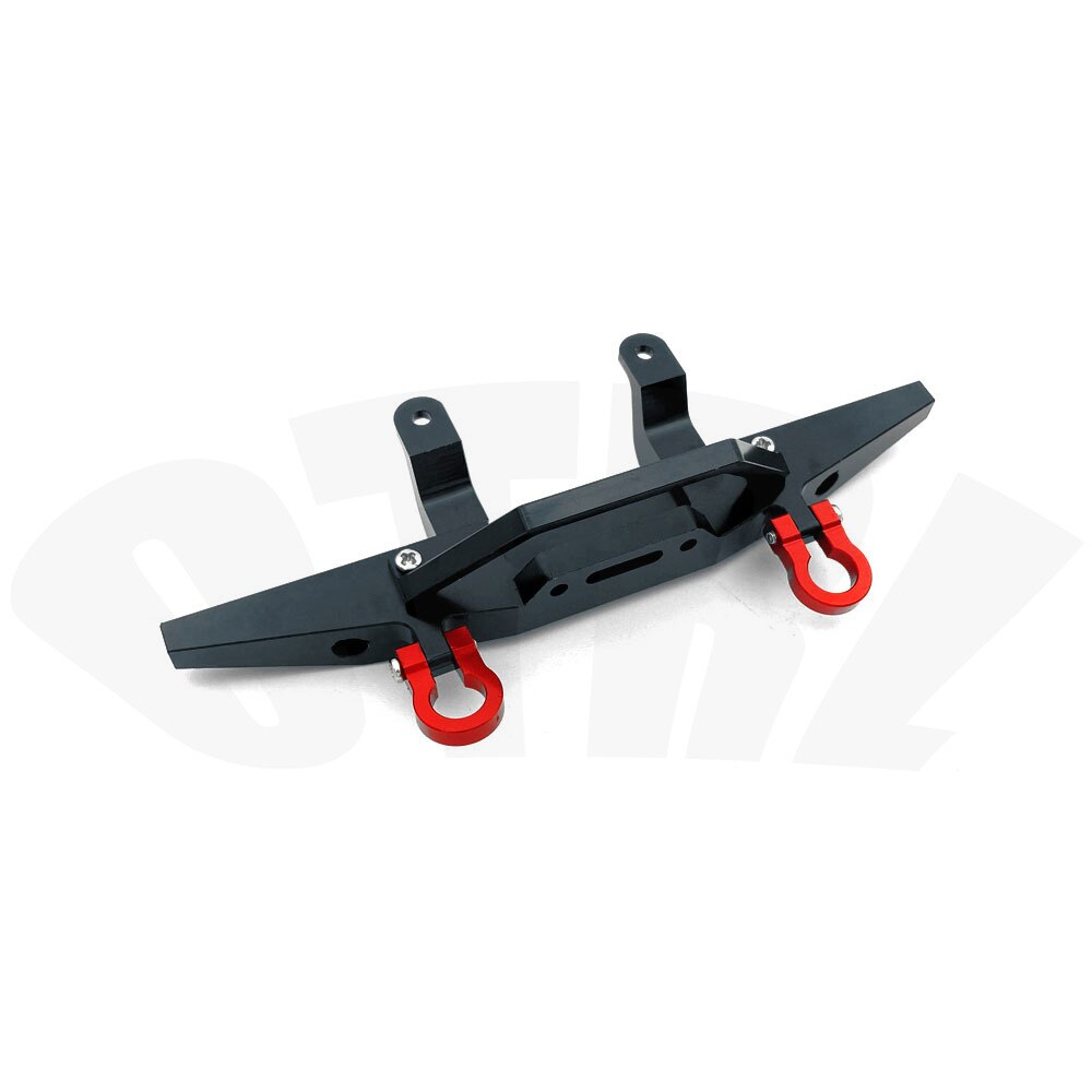 Metalen Voorbumper, geschikt Voor Wpl C14 C24 C24-1 1/16 Mn D90 D91 MN96 MN99 MN99s 1/12 Afstandsbediening Auto Upgrade Onderdelen: MN Type A Black