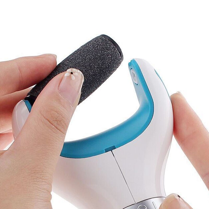 4Pcs/Lot Replacement Roller Heads For Velvet Smooth Electric Foot File Pedicure Machine Dead Skin Callus Remover Foot Care Too