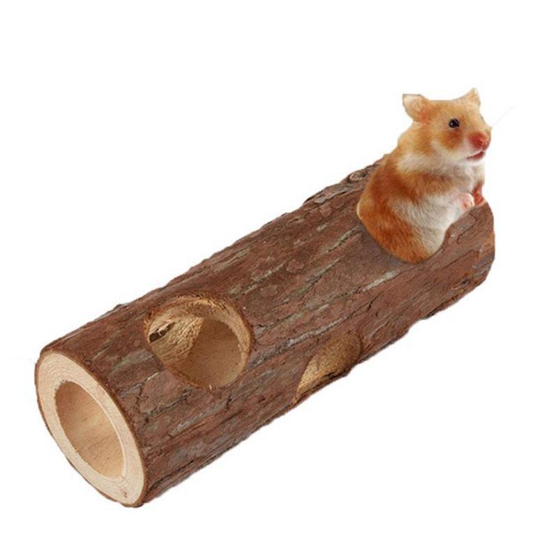 VILLFUL Hamster Tunnel - Bambus Spielzeug Für Kleintiere