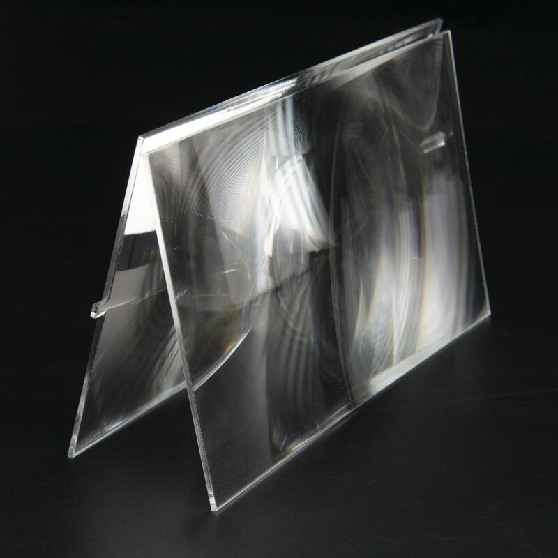 3,5 zoll ~ 7 Zoll DIY Telefon Projektor Fresnel-linse Optische PMMA Gewinde Kondensieren Linsen Mit Schwerpunkt Lentes
