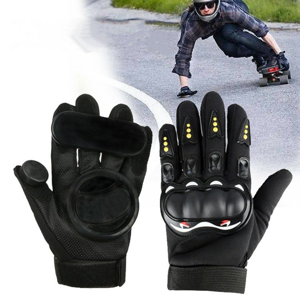 Gants de Skateboard de descente, pour Longboard, avec accessoires de protection pour patins