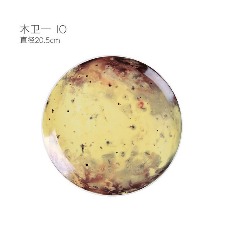 6/7/8 Inch Planetaire PlateDish Space Universe Serie Planeet Decoratieve Opknoping Plaat Creatieve Huis Muur Decor Items: 1