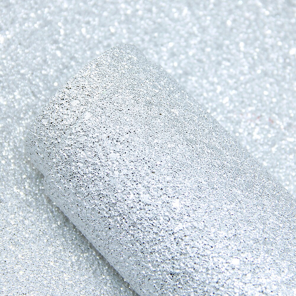 Tela de cuero sintética de plata con textura de puntos de 20x34cm, materiales hechos a mano para hacer manualidades de fundas de teléfono, 1Yc7385