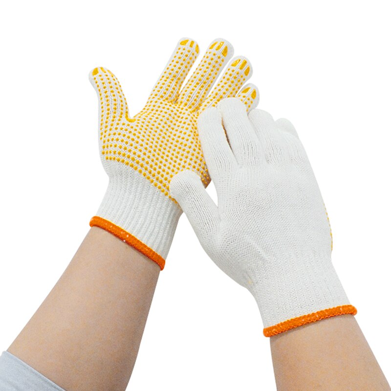 Guantes de trabajo resistentes al desgaste para trabajadores, protección de seguridad para construcción, multifunción, a prueba de Cortes, antivibración, 1 par