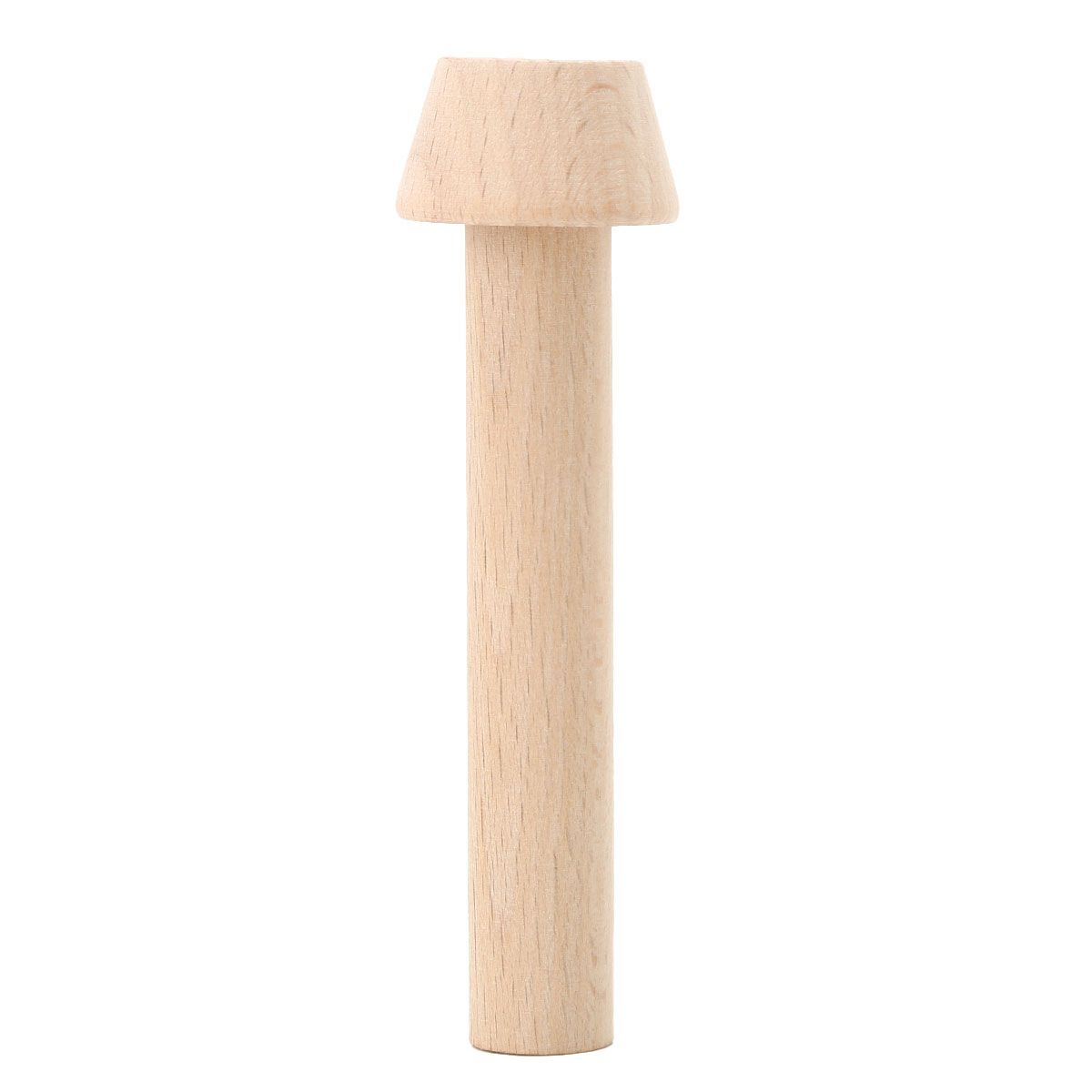 Kitchen Pie Egg Tart Pusher Wooden Double Sided Portable Tart Tamper Pastry Tools Dough Press Eggtart Mold: Dark Khaki