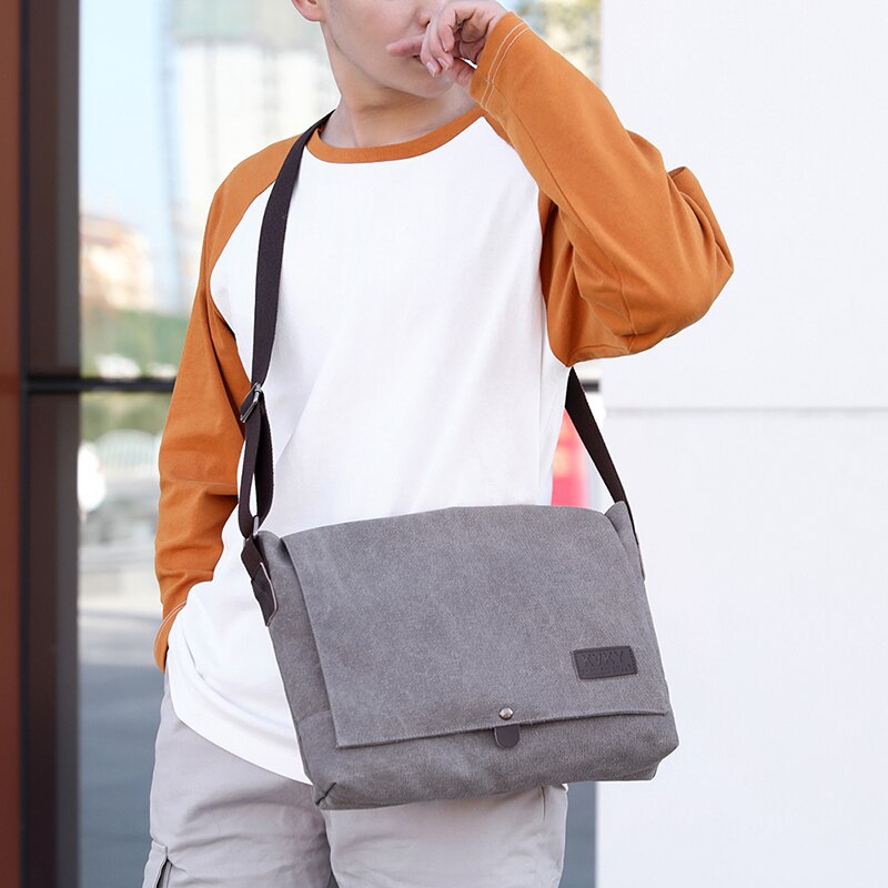 leinwand Mann Täglich Tragen Tasche Kleine Männer Schulter Tasche Lässig Reise herren Umhängetasche Luxus Männlichen Bote Taschen