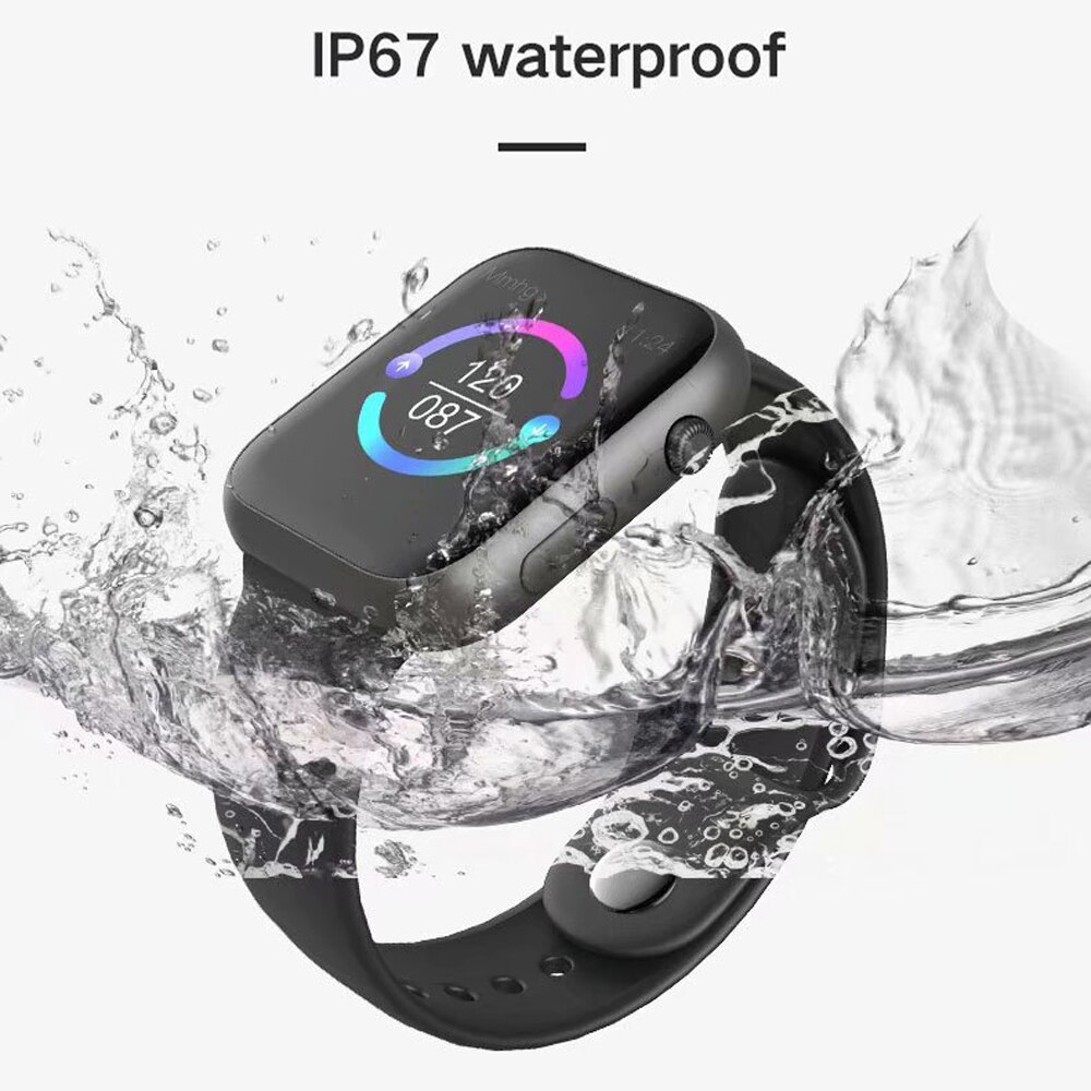 696 sx16 slimme horloges voor mannen, voor apple watch, hartslagmeter, bloeddrukmeter, zuurstofmeter, fitnessmeter,  ip67 waterdichte slimme armbanden