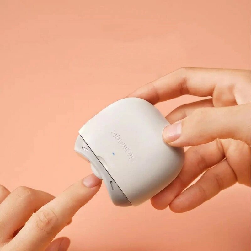 Neuester elektrischer automatischer nagelknipser von seemagic mit lichttrimmer, nagelschere, maniküre-werkzeug für babys und erwachsene, schere, körperpflege-werkzeug