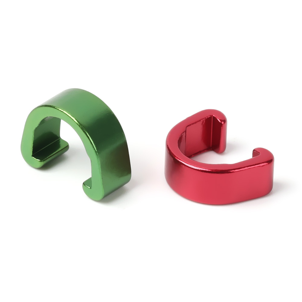 5Pcs Aluminum Alloy MTB Bike C Shape Clips Bicyle Housing Hose Brake Cable/Line Buckles Case Outdoor Cycling Clasps Parts