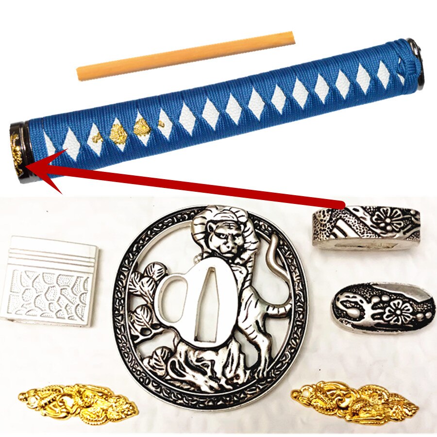 Een Set Zwaard Handvat/Hand-Guard Voor Katana/Waki... – Grandado