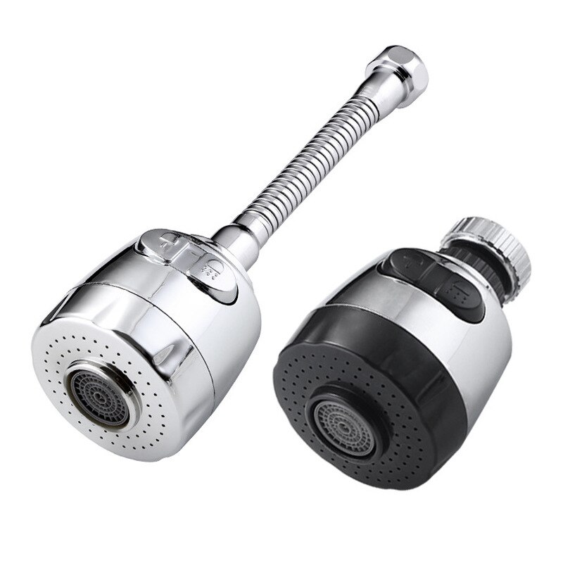 Boquilla de filtro de agua de grifo ajustable, difusor de aireador de grifo flexible 360, adaptador universal de ahorro, accesorios de cocina