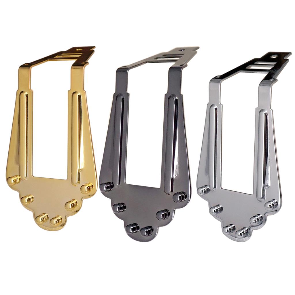 MANDOLINO TAILPIECE METAL Bridge Sostituzione Parte Strumenti Musicali
