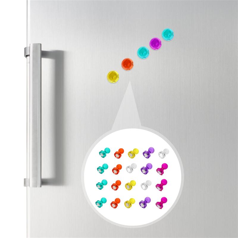 20Pcs Push Pin Magneten Novel Kantoor Kantoor Magneten School Magneten Sterke Magneet Pushpins Thuis Decor