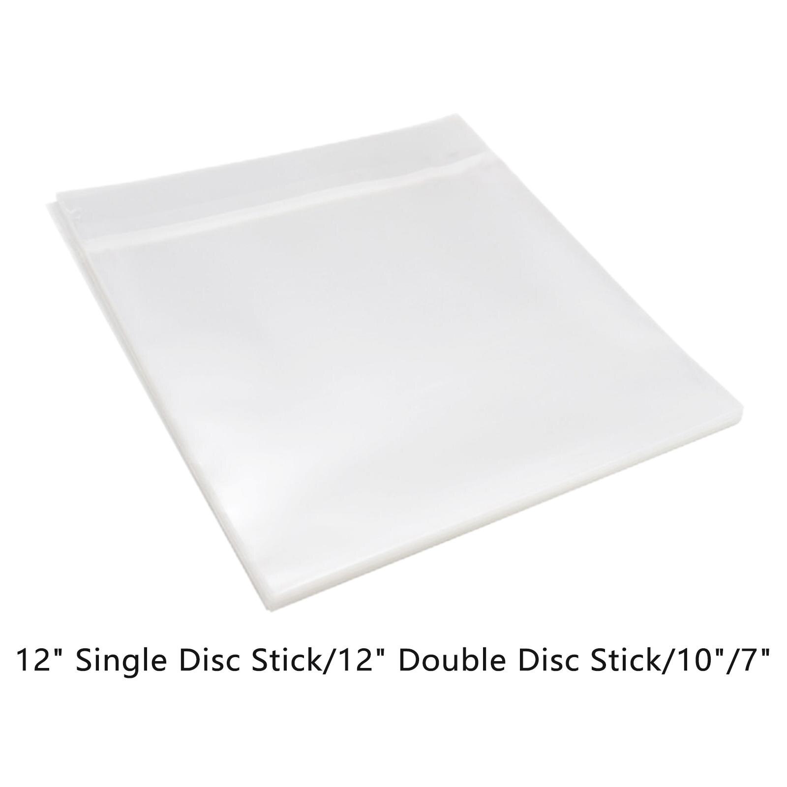 50Pcs Record Protection Sleeves Record Storage for Turntable Player