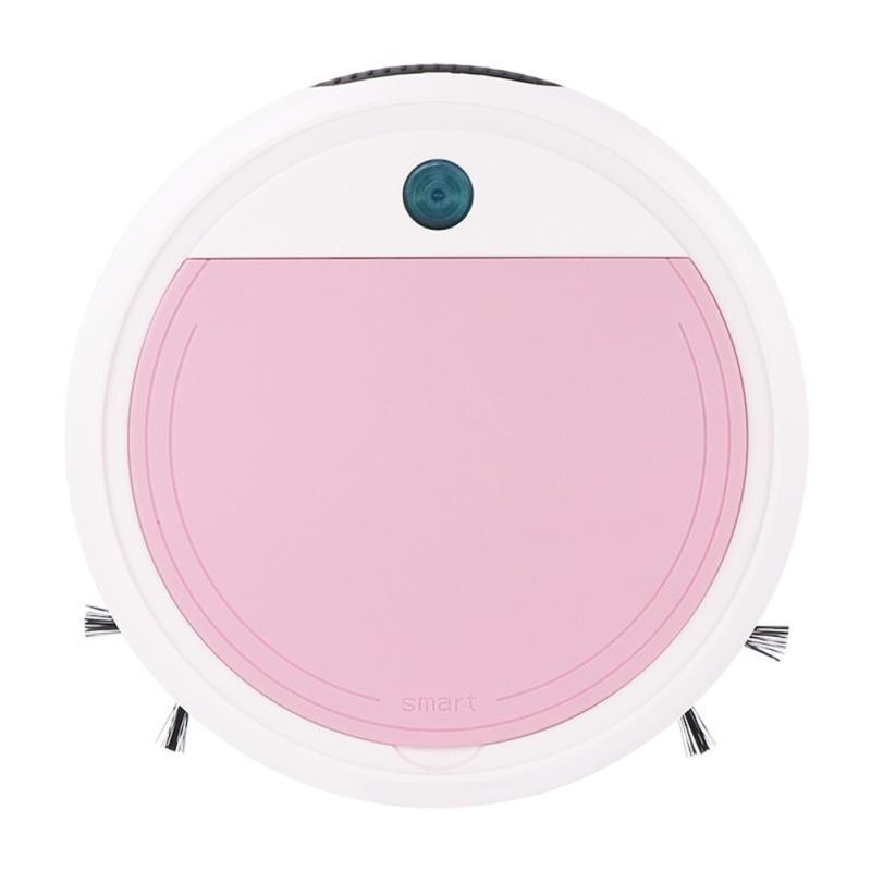 Auto smart soprobot dammsugare uv sterilisator stark sug sopmaskin 4 in 1 torr våt mopp 120 min dammsugare: Vitrosa